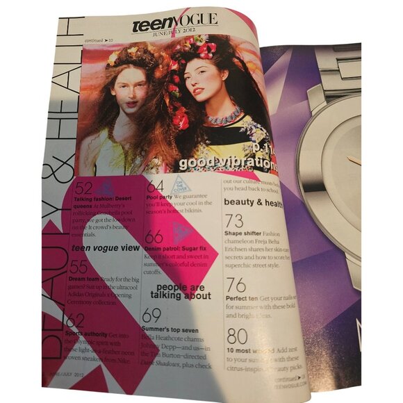 Teen Vogue Magazine June July 2012 Miranda Cosgrove Cover Hot Summer Style - Picture 5 of 6